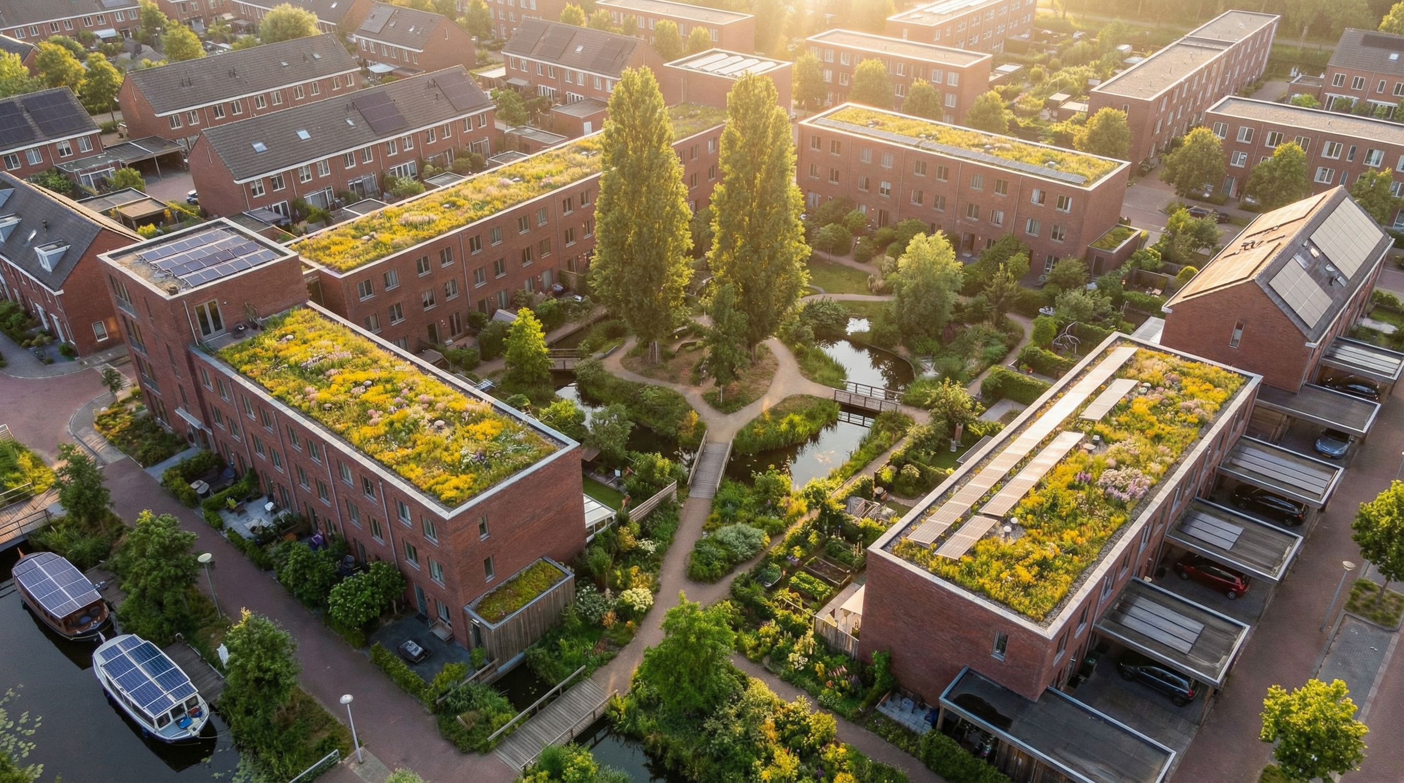 Natuurinclusief bouwen vanuit de lucht